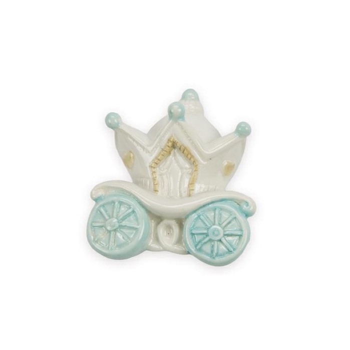 CARROZZA CON MAGNETE CELESTE